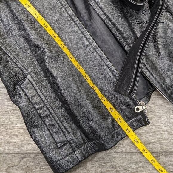 Wilsons Vintage Biker Jacket Size XS - Picture 4 of 5